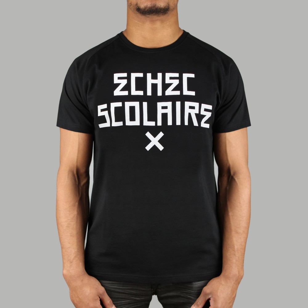 T-shirt Echec Scolaire Noir