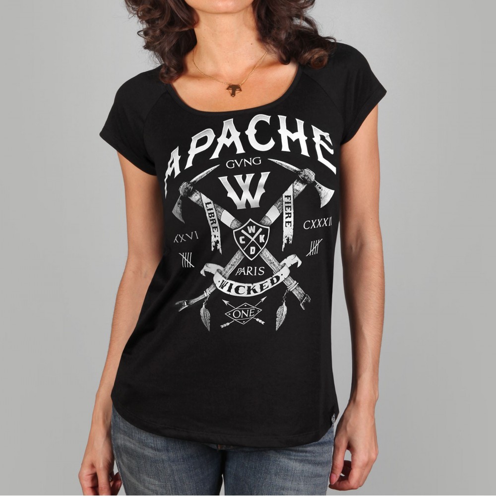 T-shirt Apache Noir